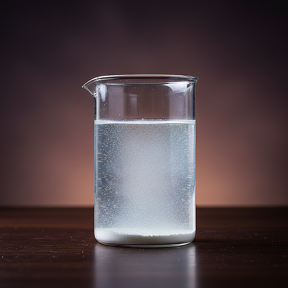 Ordinary creatine — grainy and partially insoluble