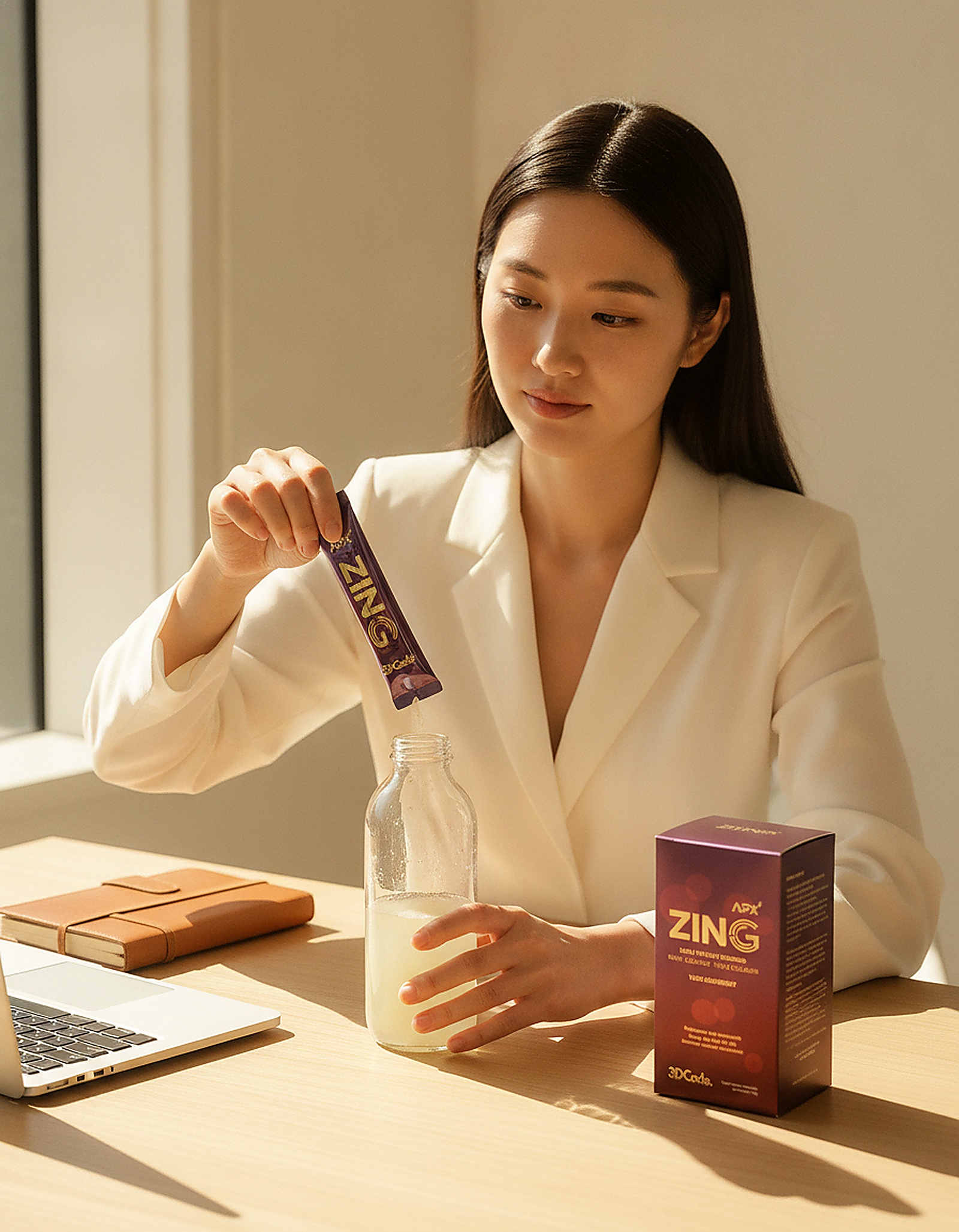 ZING — focus that lasts the whole day